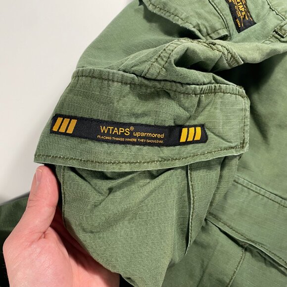 Wtaps Uparmored Mil-spec Ripstop Baggy fit Adjustable Cargo Pants size 3 / 32x28 - Picture 4 of 12